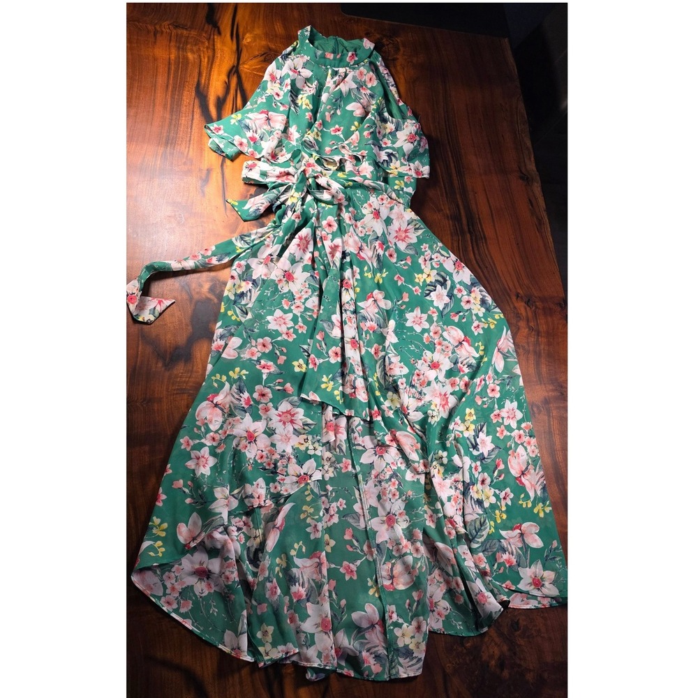 Eliza J Anthropologie Floral Boho Party Coastal